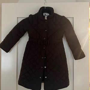 Janie and Jack Quilted Puffer RainCoat